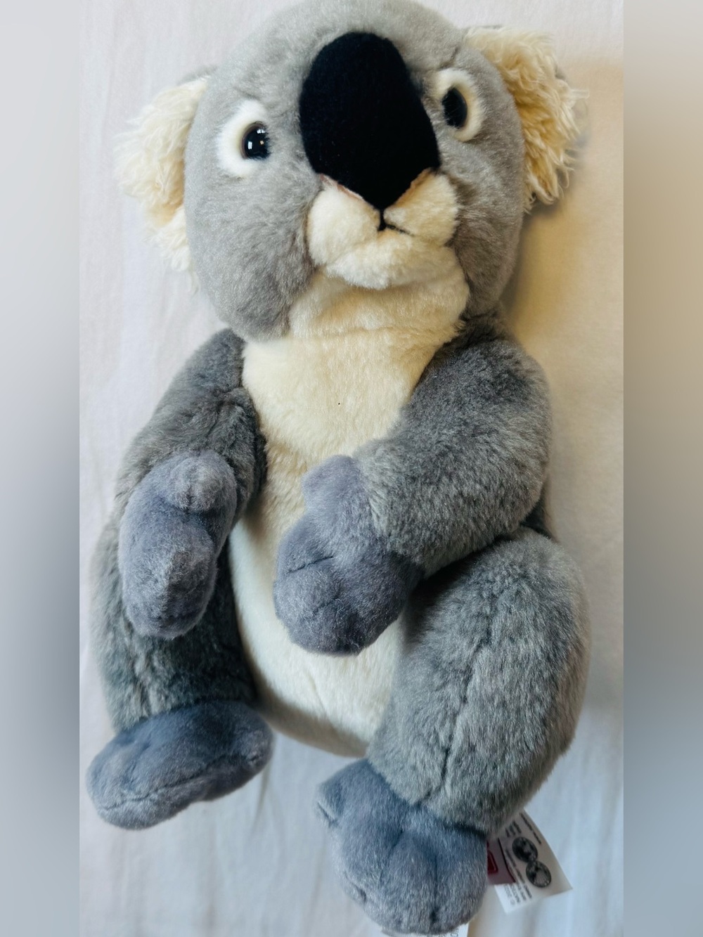 National Geographic Gray and Cream Plush Koala
